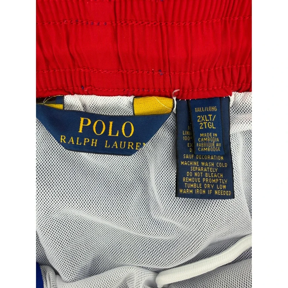 Polo Ralph Lauren Swim Trunks Mens 2XLT Board Shorts Suit Tall Pony 7